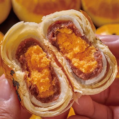 2026新品欢妙蛋黄酥红豆味600g雪媚娘咸蛋黄糕点月饼中秋送礼零食