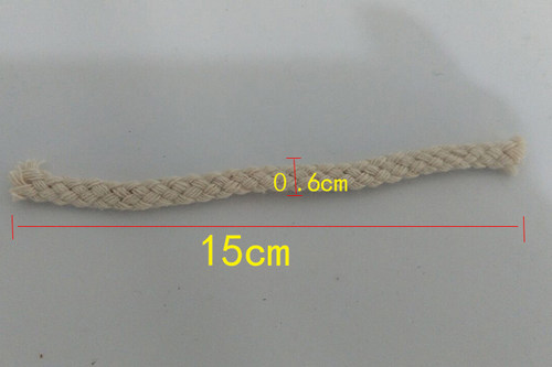 包邮酒精灯灯芯棉灯芯棉线家用15cm长灯心绳加粗教学实验室用 - 图2