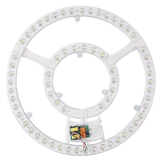 LED ceiling light panel modification and replacement light source