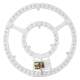 LED ceiling light panel modification and replacement light source
