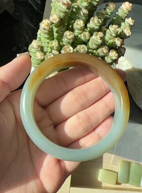 新疆和田玉且莫蓝调手饰