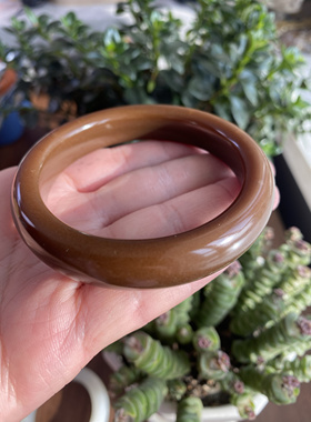 新疆和田玉且末金山红糖且末糖手镯油润细腻