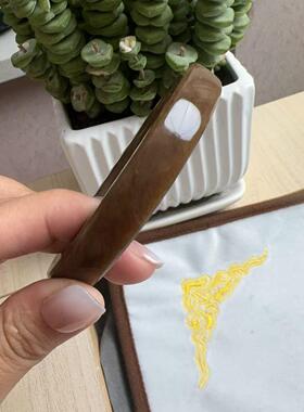 且末糖玉圆条手镯59mm油润女神