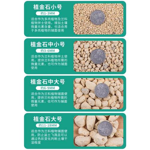 植金石颗粒土包邮君子兰配料土蝴蝶兰介质日本进口盆景种植土护茎 - 图2