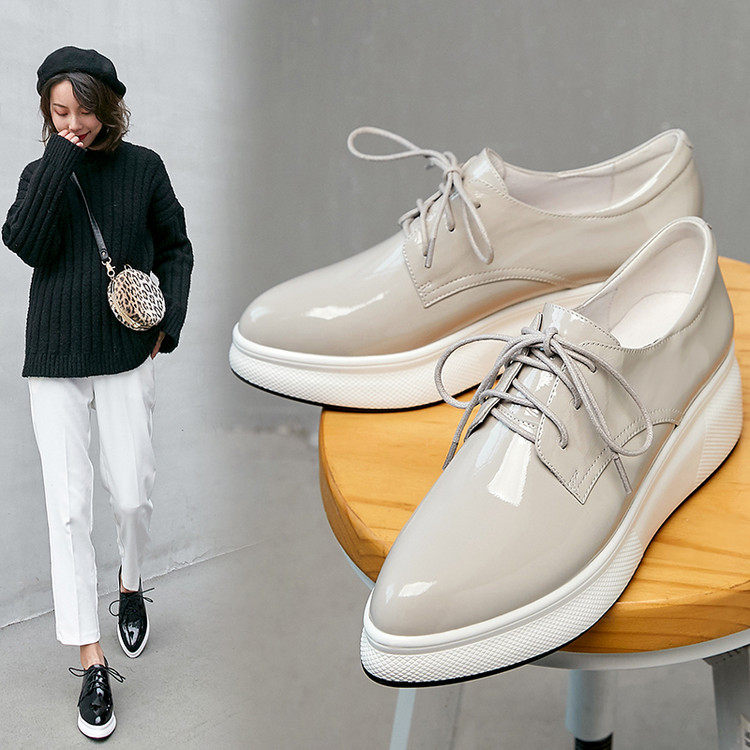 圆头平底聚氨酯胶粘工艺头层猪皮深口单鞋,淘宝优惠券,粉丝福利购,淘宝优惠卷