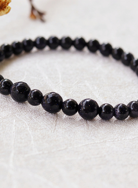 蓝砂石原创设计星空手链手串