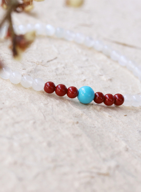 女白月光石简约夏季新款手链原创