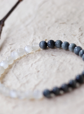 天然白月光石手链女测试推荐原创