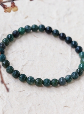 女水草玛瑙民族风单圈手链手串细