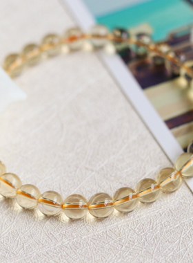 暴力巴西水晶手链女天然招旺事业