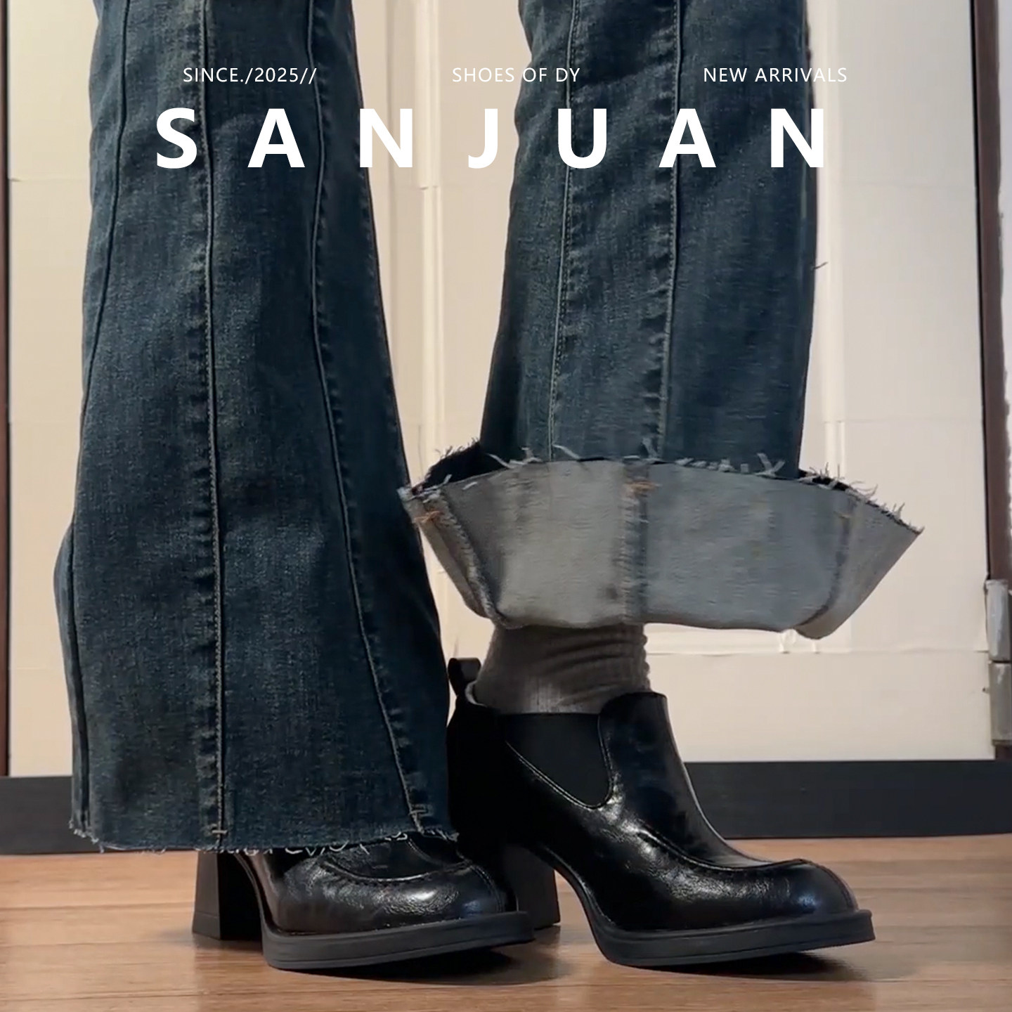 羊皮版sanjuan三卷厚底女小皮鞋复古英伦学院风乐福鞋粗跟单鞋,淘宝优惠券,粉丝福利购,淘宝优惠卷