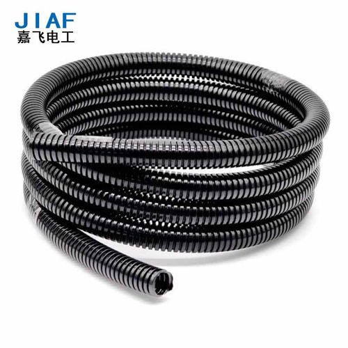 尼龙PA波纹管AD13浪管黑色穿线软管AD25电缆保护套管螺纹管可开口 - 图3