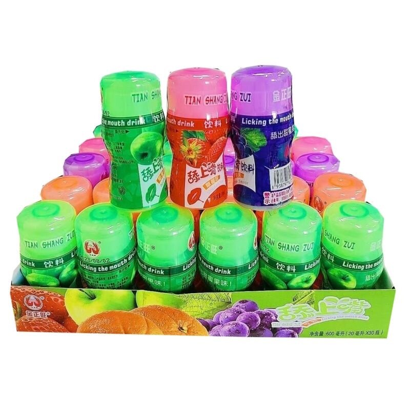 金正旺舔上嘴饮料糖20ml小瓶舔舔乐滚珠糖滚球糖舔舔糖儿童糖果,淘宝优惠券,粉丝福利购,淘宝优惠卷