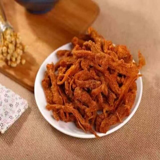 Thai Crispy Pulled Pork Strips Canned Snacks