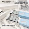 Unprinted transparent mini small stapler
