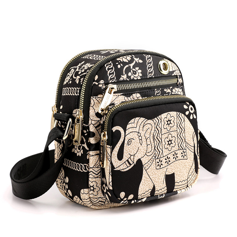 新款女士牛津布零钱包时尚小方包潮装放手机包韩版百搭单肩斜挎包,淘宝优惠券,粉丝福利购,淘宝优惠卷