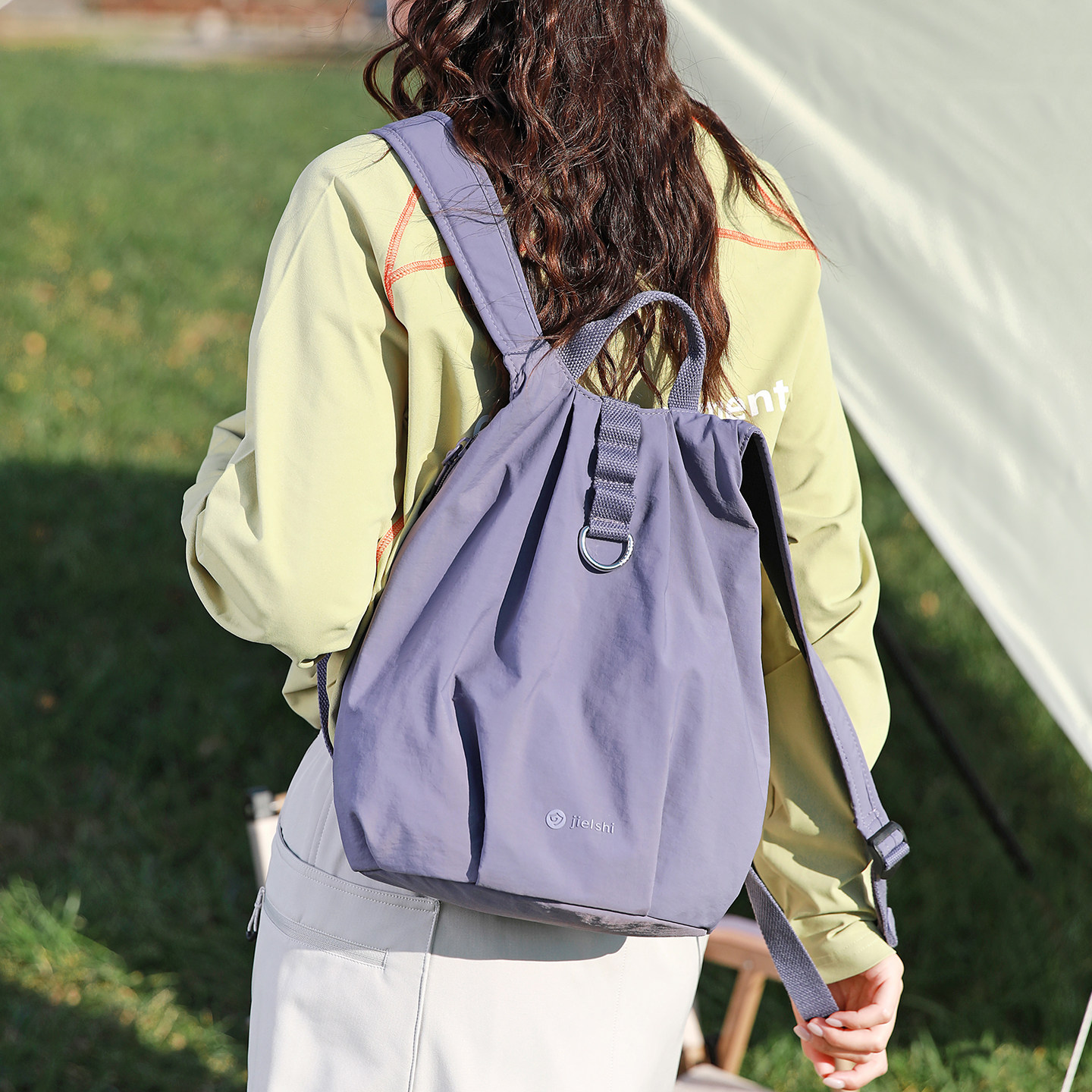 捷朗仕新款轻便双肩包女户外运动男双肩背包尼龙布包通勤防水书包,淘宝优惠券,粉丝福利购,淘宝优惠卷