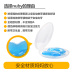 Nuby / Nubi bé cắn thanh mềm silicone mềm răng rắn với hộp gel vệ sinh hộp 67927 - Gutta-percha / Toothbrsuh / Kem đánh răng kem đánh răng cho bé 1 tuổi nuốt được Gutta-percha / Toothbrsuh / Kem đánh răng
