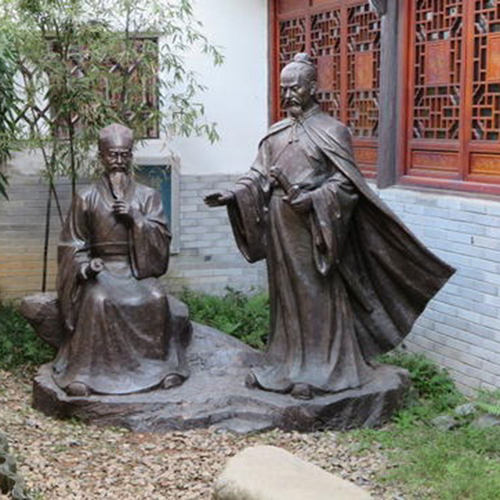 张贵雕像牛富范天顺边居谊姚像姜才李芾马塈娄钤辖刘师勇雕塑摆件 - 图2