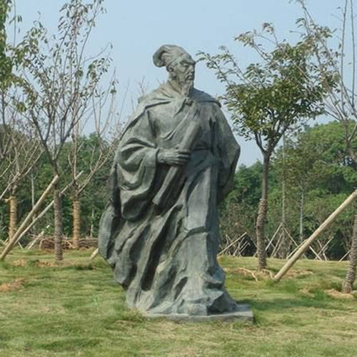 定制丁瑄刘吉沈雕塑定做周朱祁钰刘溥黄萧养脱脱不花铸铜雕像摆件 - 图2