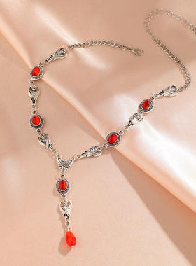 欧美跨境饰品万圣节个性恶魔宝石