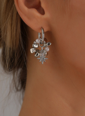 欧美跨境饰品异型爱心项链飞机