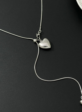 欧美跨境气质度假心形吊坠流苏背