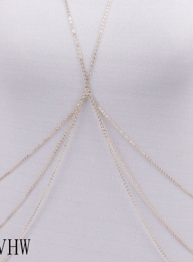 欧美跨境饰品女式多层合金电镀