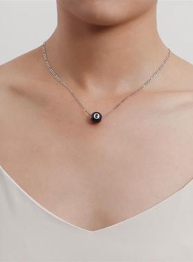 欧美跨境饰品速卖通新款桌球黑8