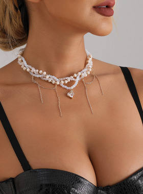 欧美跨境饰品玻璃水晶轻奢爱心