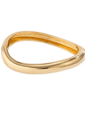 欧美跨境饰品小众潮流设计感几何弧面夸张开口手镯套装Bracelet