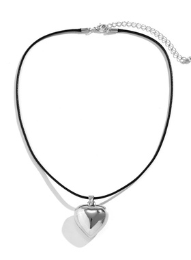 欧美跨境饰品百搭流行桃心几何