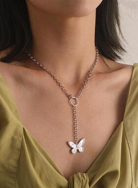 欧美跨境饰品时尚合金蝴蝶造型