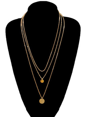 欧美跨境新品时尚几何金属套索