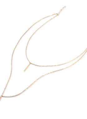 欧美跨境饰品个性创意百搭锁骨链