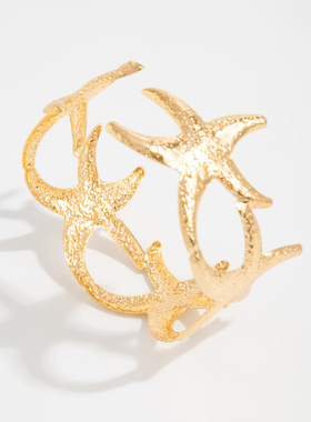 欧美跨境海星度假风开口臂镯手饰