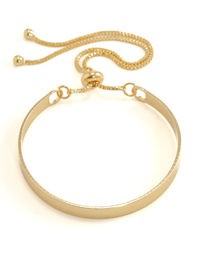 欧美跨境饰品 复古光面盒子链条手链 简约几何百搭手镯首饰配饰女