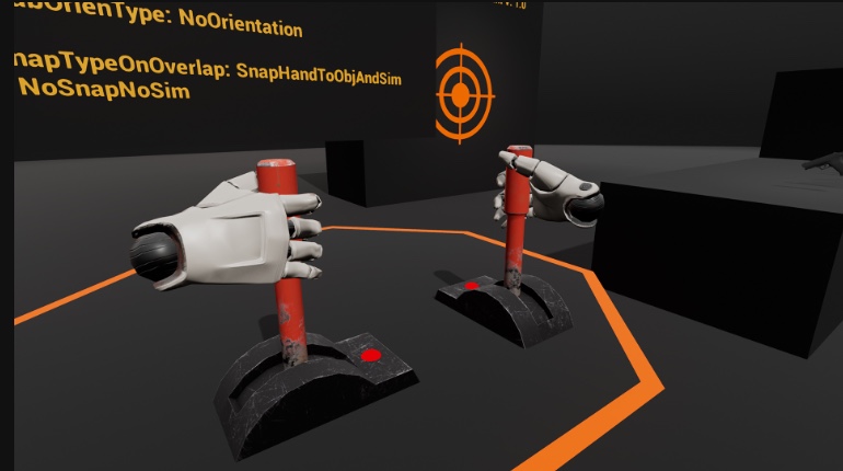 UE5虚幻5 VR Hands Grab System 虚拟现实手臂抓取系统蓝图VR视觉 - 图1