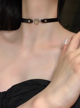 轻奢气质锁骨链简约高级感项链