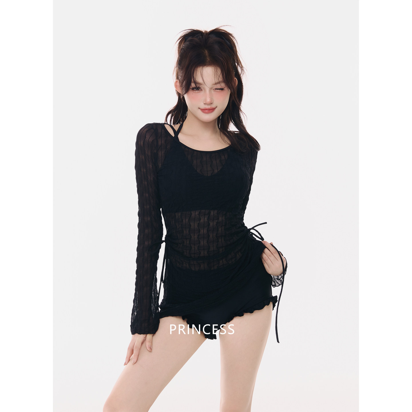 在逃公主2025新款泳衣女士比基尼三件套高级感纯欲海边度假泡温泉,淘宝优惠券,粉丝福利购,淘宝优惠卷