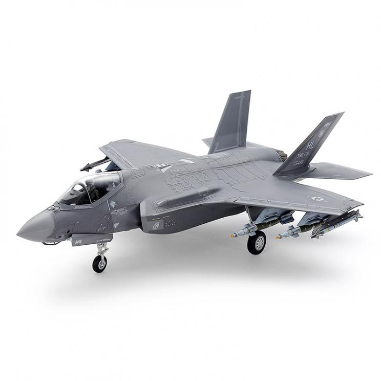 田宫拼装飞机模型 1/72 洛克 F-35A 闪电II 战斗机  60792