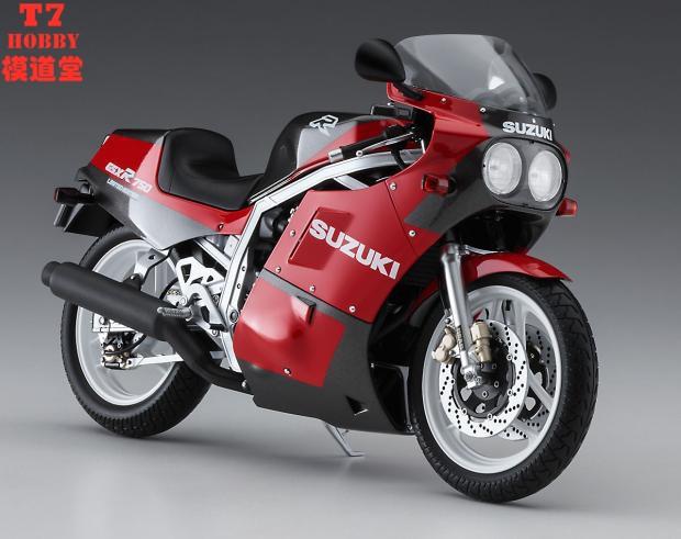 长谷川 1/12 拼装摩托模型 Suzuki GSX-R750R 21730 - 图1