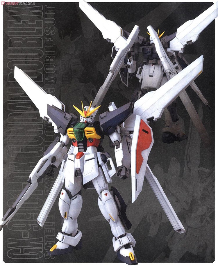 特价万代 MG 1/100 DX高达Gundam GX-9901模型Double X-图2