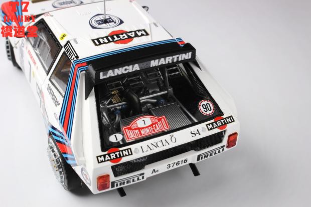 Hobby Nunu1/24拼装车模Lancia Delta S4 86 Monte Carlo PN24030 - 图3