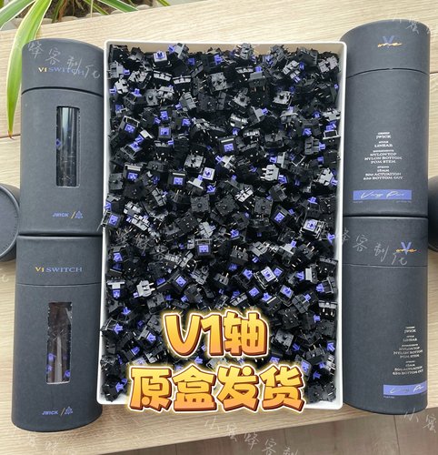 V1轴 维塔科思V1轴 正版米勒3204专业手工润滑键盘轴体 V1 Switch - 图0