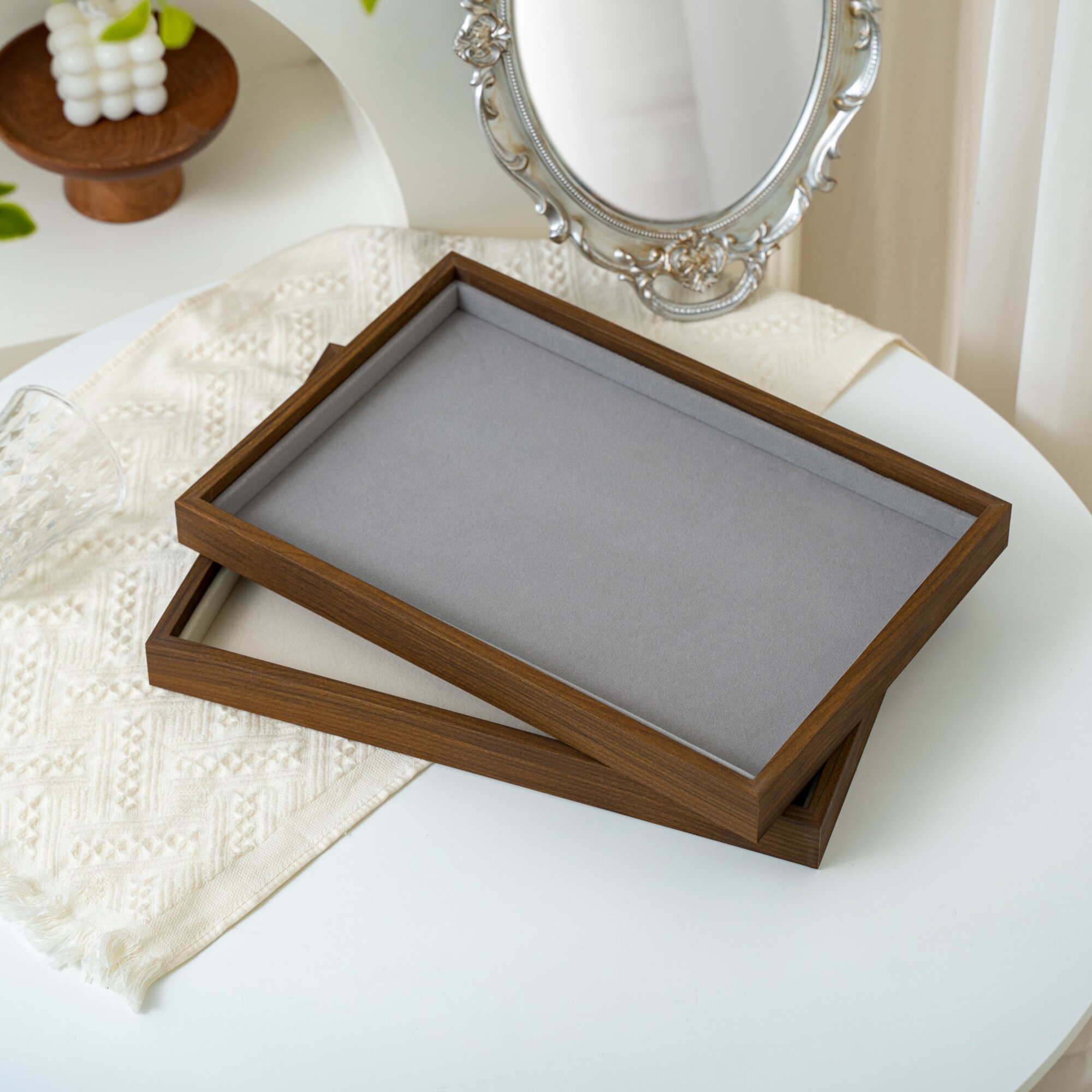 超大号饰品珠宝首饰展示收纳盘抽屉戒指耳环手项链手表整理盒货盘,淘宝优惠券,粉丝福利购,淘宝优惠卷