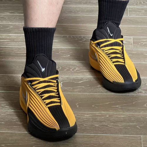 Nike G.T. Cut 3 Turbo EP白蓝粉耐克夏季耐磨低帮篮球鞋男HV9919 - 图3