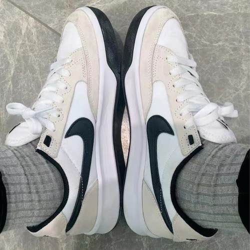 耐克夏季复古休闲板鞋男女Nike SB Adversary PRM 黑白CW7456-100 - 图3