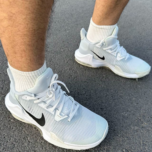 Nike Air Max Impact 3黑白耐克耐磨气垫实战篮球鞋男DC3725-100 - 图3