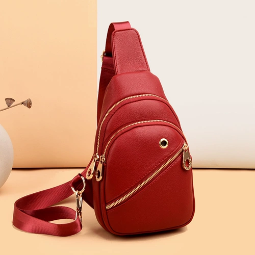 Кенгуру, нагрудная сумка для отдыха, трендовая универсальная поясная сумка, сумка через плечо, цвет, из натуральной кожи, 2022